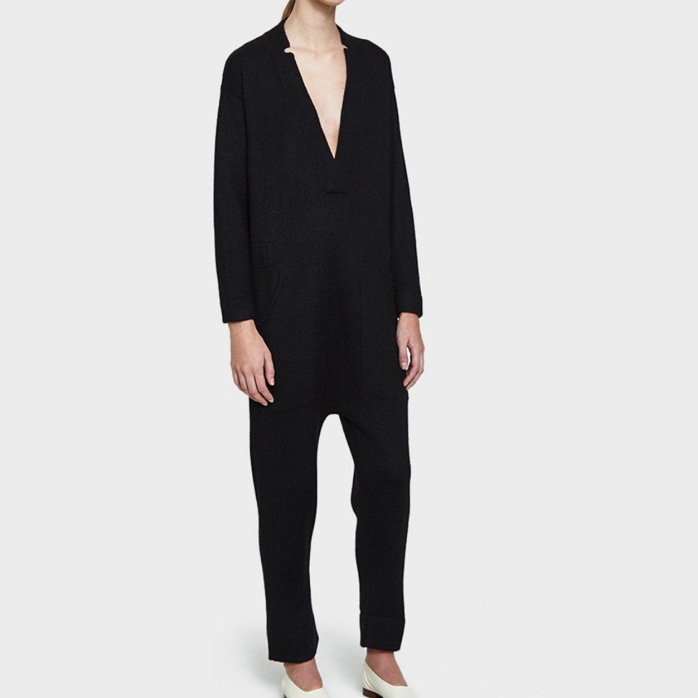 Lauren Manoogian Utility Jumpsuit in Black